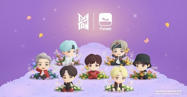 ▲방탄소년단 캐릭터 ‘타이니탄’