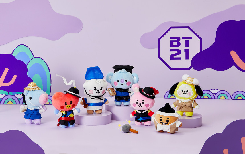 ▲라인프렌즈 BT21 BABY K-edition