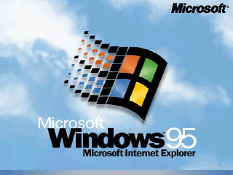 윈도우 95(출처 : Microsoft)