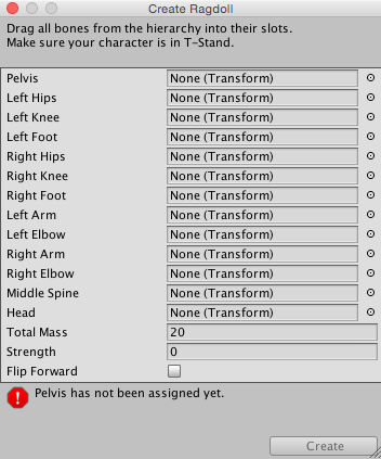 https://docs.unity3d.com/kr/530/Manual/wizard-RagdollWizard.html
