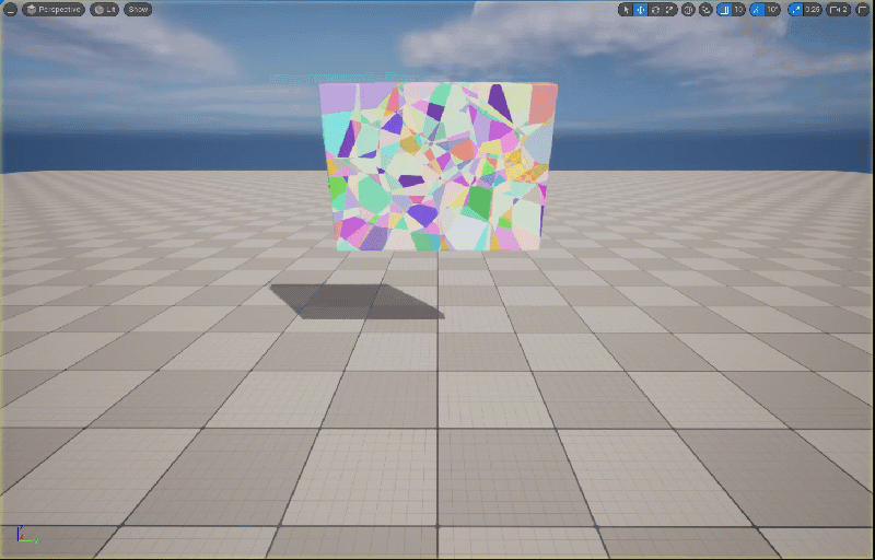 클러스터 예시: https://dev.epicgames.com/documentation/ko-kr/unreal-engine/cluster-geometry-collections-user-guide-in-unreal-engine?application_version=5.5