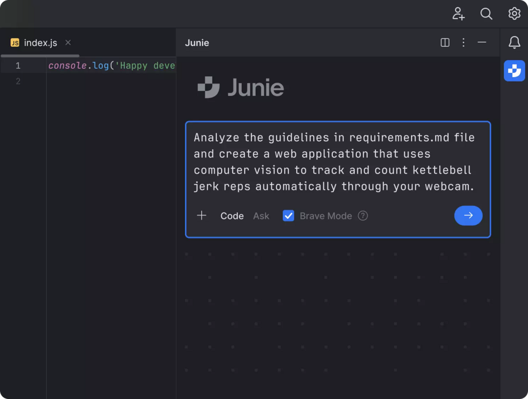 그림5. Junie (출처: JetBrains)