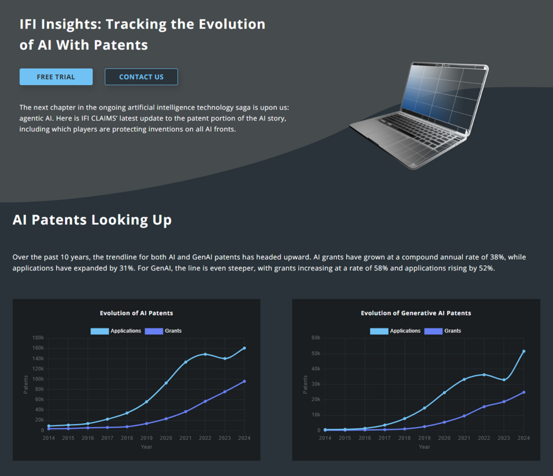 https://www.ificlaims.com/news/view/evolution_of_ai_with_patents.htm