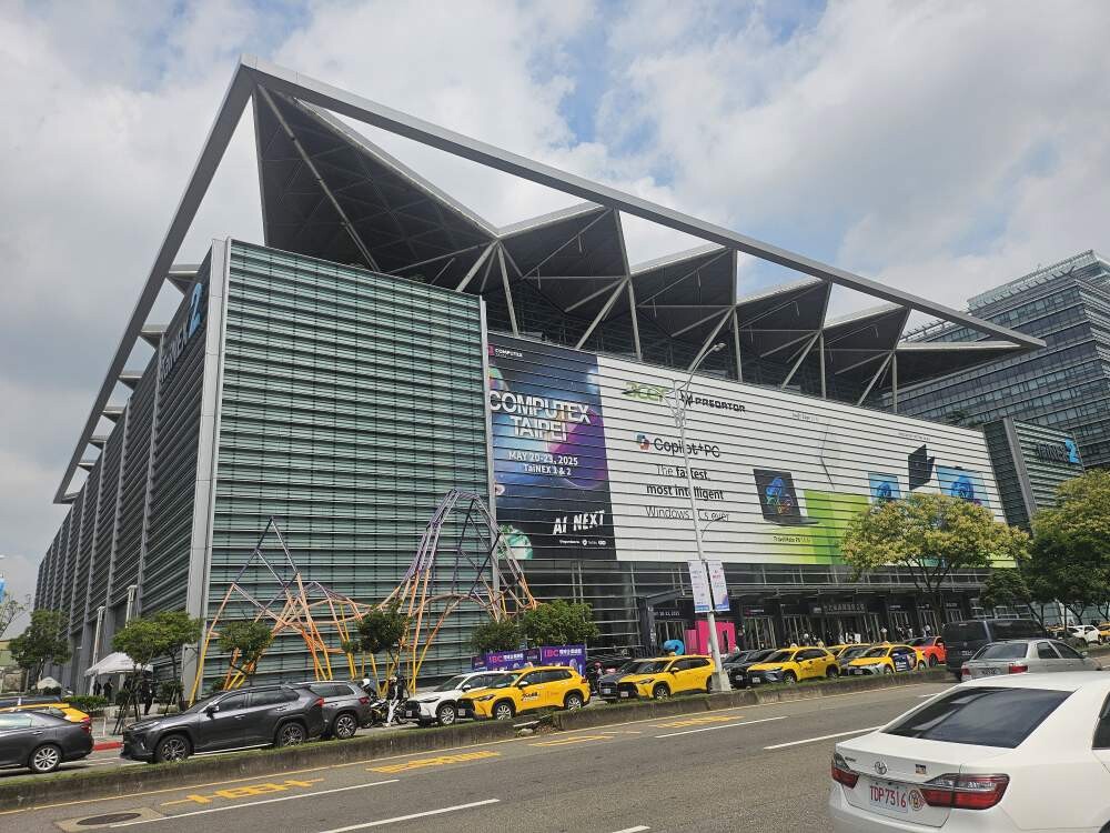 [대만 타이베이=X] COMPUTEX 2025 전시관 전경