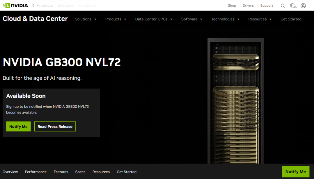 https://www.nvidia.com/en-us/data-center/gb300-nvl72/