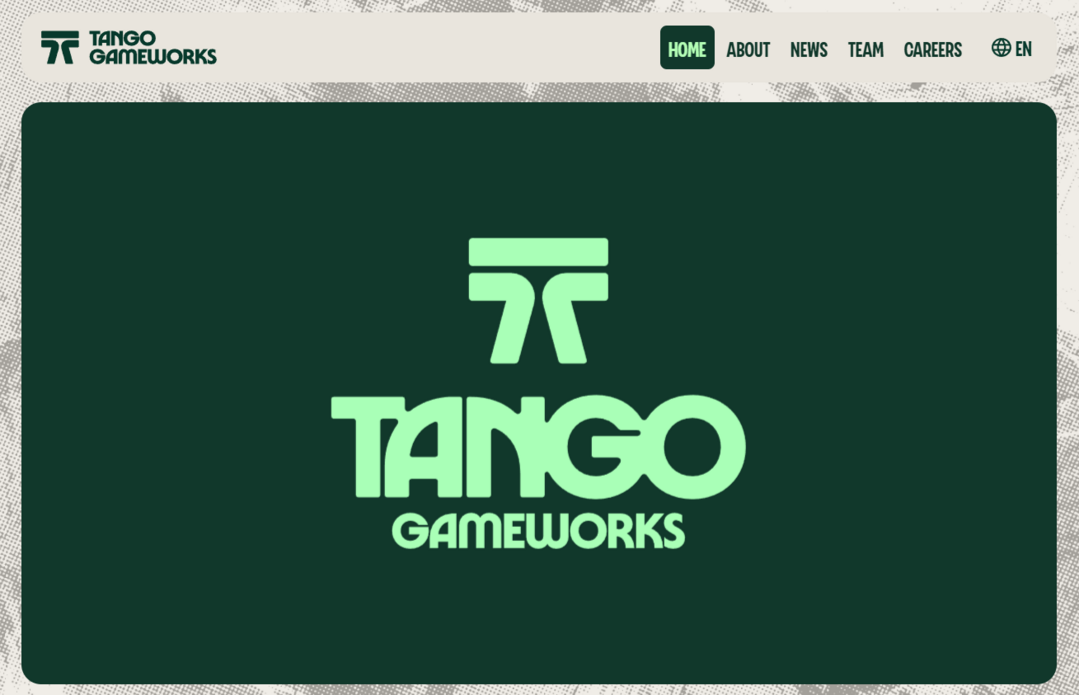 마이크로소프트에 의해 2024년 폐쇄되었다가 크래프톤에 인수된 Tango Gameworks: https://tangogameworks.com/