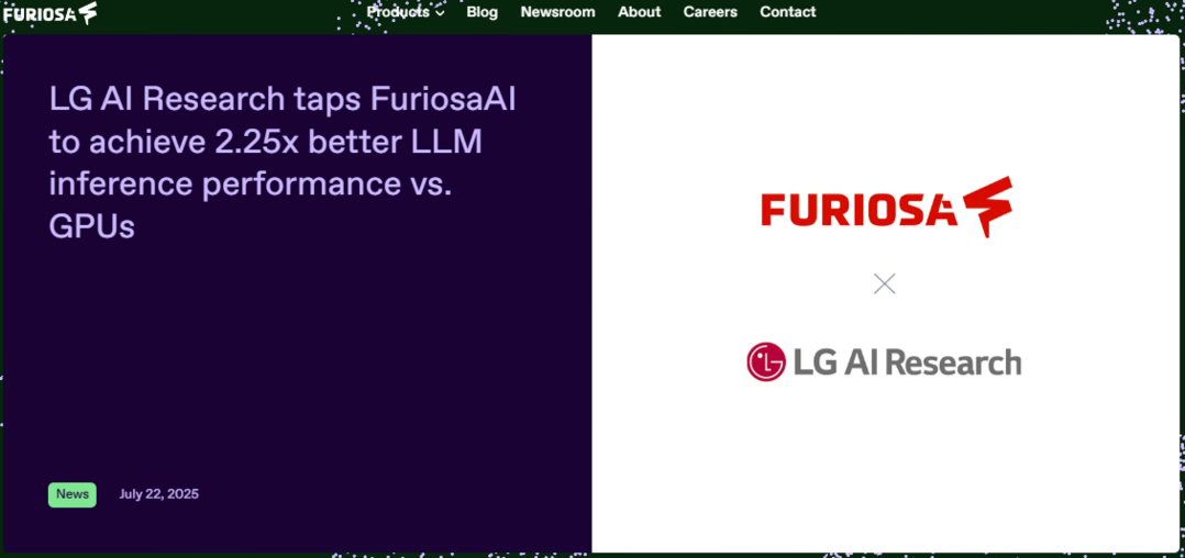 https://furiosa.ai/blog/lg-ai-research-taps-furiosaai-to-achieve-2-25x-better-llm-inference-in-production-vs-gpus