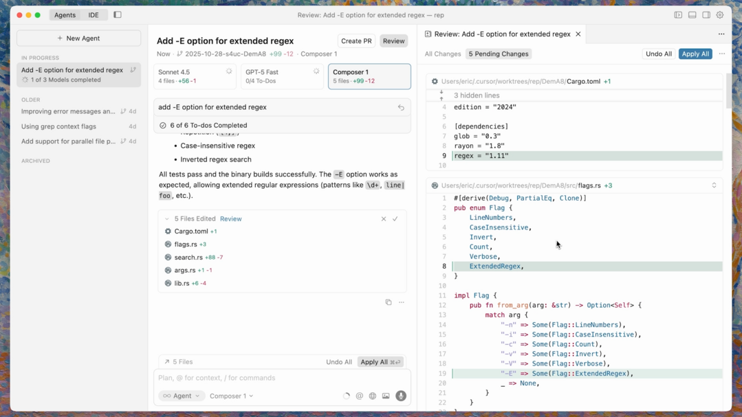 그림3. Cursor 2.0 출시 (출처: Cursor)