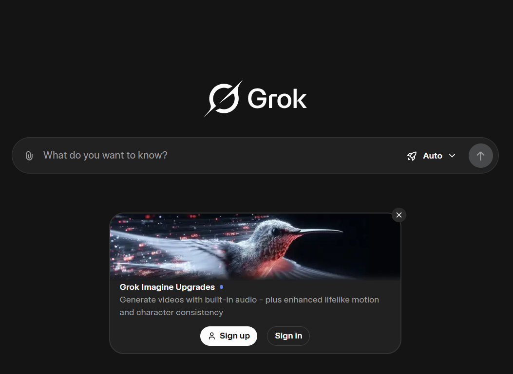 https://grok.com/