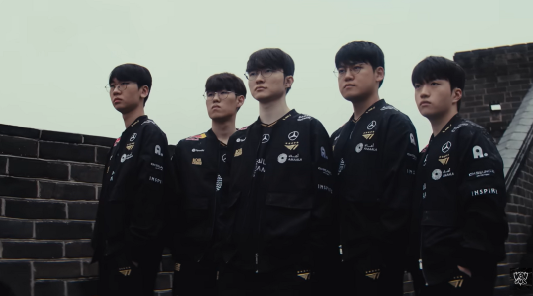 SKT T1 in 2025 월드 챔피언십; https://www.youtube.com/watch?v=EC1HmqTSk9I