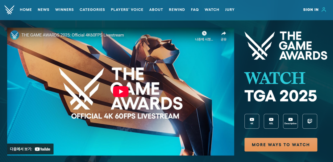 https://thegameawards.com/