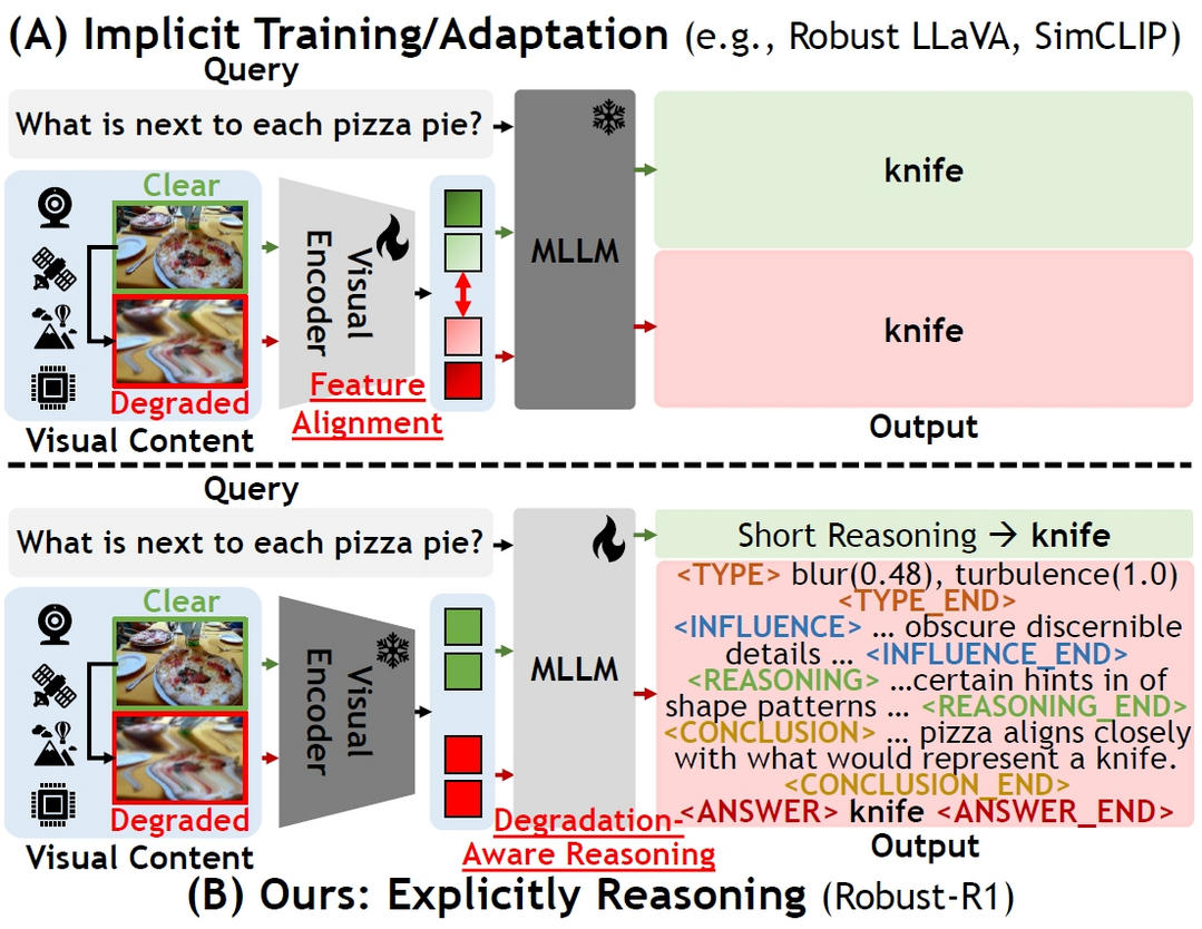 Robust-R1: Degradation-Aware Reasoning for Robust Visual Understanding