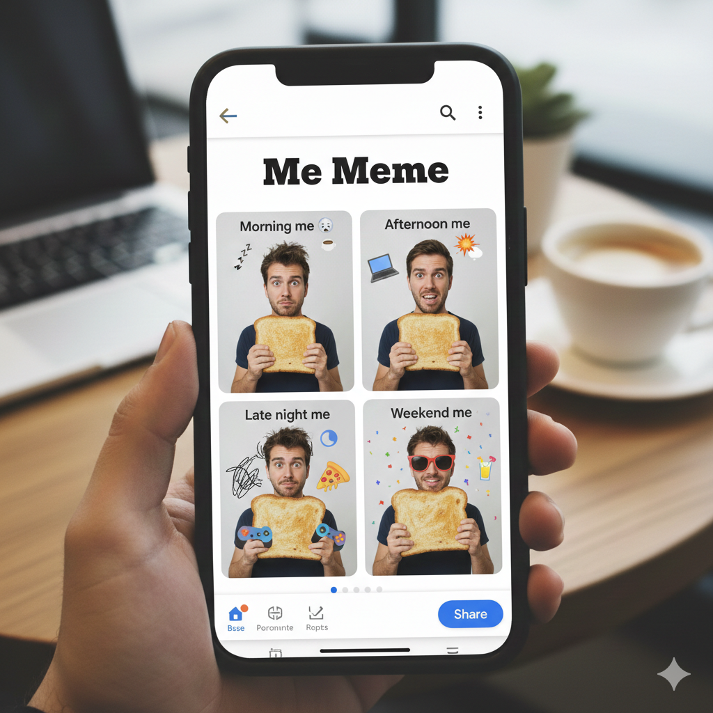 [메타X(MetaX)]&nbsp;구글 포토, 생성형 AI로 &lsquo;나만의 밈&rsquo; 만든다