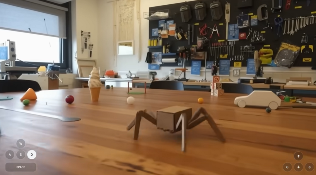 [메타X(MetaX)] 사용자의 사진으로 만든 월드 예시; https://blog.google/innovation-and-ai/models-and-research/google-deepmind/project-genie/