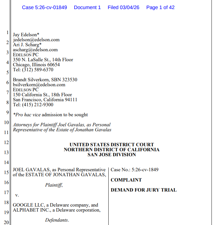 [메타X(MetaX)]미국서 Gemini &lsquo;현실 왜곡&rsquo; 소송 제기
