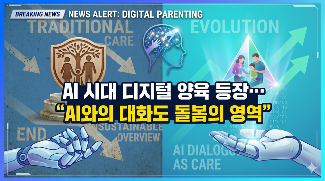 [메타X(MetaX)]&nbsp;AI 시대 디지털 양육 등장&hellip; &ldquo;AI와의 대화도 돌봄의 영역&rdquo;